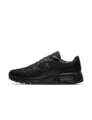 Nike Women's Air Max Sc Sneaker, Black/White-Black, 5.5
