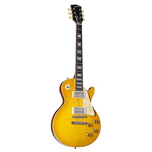 Gibson 1958 Les Paul Standard Heavy Aged Lemon Burst #83267 - Custom Electric Guitar