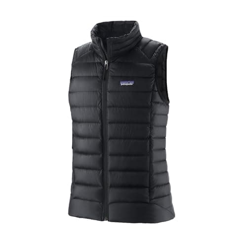 PATAGONIA W's Down Sweater Vest Outerwear, Black, L para Mujer