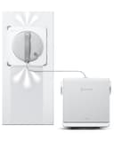 ECOVACS WINBOT W2S OMNI Robotic Window Cleaner with TruEdge Scrubber & Smart Station, WIN-SLAM 4.0, App Control, Cordless, 12-Stage Safety, for Large Windows - 1