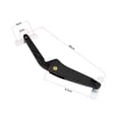 VGOL 1 Stück Dachboxdeckelheber Ersatz mit Halter für Deckelscharnierreparatur Ersatzteil 1500054111 Kompatibel mit Thule Motion XT XXL Schwarz - 4