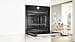 Bosch HRG7764B1, Smarter iQ700 - Forno da incasso con funzione vapore, 60 x 60 cm, prodotto in Germania, pirolisi e idrolisi, termometro per arrosti, Air Fry, schermo a colori touch screen 4D, aria - 4