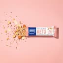 Enervit, Protein Snack Keto Salted Nuts, -70% di Zuccheri, Ricco in Proteine, Per il Controllo del Peso, Indicato per la Keto Diet, VeganOK, Senza Glutine, 8 Barrette da 35g - 2