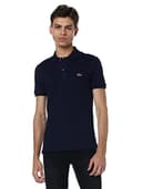 Lacoste Herren Polo-Shirt Kurzarm L1212, Männer Polo-Hemd,2 Knopf,Regular Fit,Blau,8 - 1