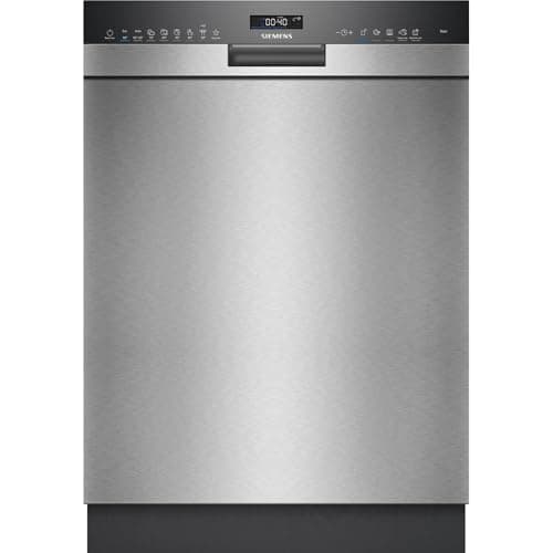 Siemens SN45ZS07CE, iQ500 Smart Lavastoviglie Sottopiano, larghezza 60 cm, Made in Germany, cassetto portaposate, extra silenzioso, varioCerniera, Zeolite, aquaStop, varioSpeed, illuminazione interna