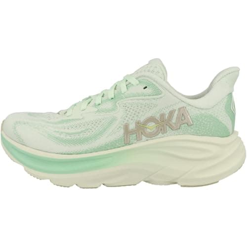 Hoka ONE ONE Women's Clifton 10 Sneaker, SEA Glass/Jadeite, 6 UK