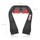 Shiatsu Neck and Shoulder Massager with Heat, Back Massager-Electric Deep Tissue 3D Kneading Massage for Shoulder Leg Body Muscle Pain Relief Use for Home Office,Best Gifts for Women Men Mom Dad - 2