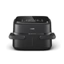 Philips Airfryer Serie 1000, Friggitrice ad aria con singolo/doppio cestello flexi da 7.1L e separatore, doppia resistenza e termostasti separati, RapidAir, 10 modalità, compatto, HomeID (NA154/00) - 12