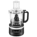 KitchenAid Robot da cucina - Ciotola da 1,7 L - 2 velocità e funzione Pulse - Accessori per lavastoviglie - 250 W - Nero opaco - 1