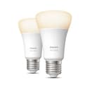 Philips Hue White E27 Lampe Doppelpack 2x1055lm, dimmbar, warmweißes Licht, steuerbar via App, kompatibel mit Amazon Alexa (Echo, Echo Dot) - 3