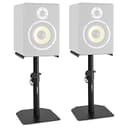 Vonyx SMN50B monitores Estudio Activos 140W + Soportes Mesa SMS10 | Altura Regulable, Sonido Profesional, Control de ecualización, Set Ideal para Home Studio y DJ - 5