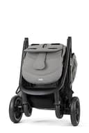 Sillas de paseo marca Joie. Modelo Buggy & Sportwagen Litetrax Pro bis 22 kg belastbar mit Schieber-Ablagefach & Regenschutz - Pebble - 6