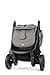 Sillas de paseo marca Joie. Modelo Buggy & Sportwagen Litetrax bis 22 kg belastbar mit Schieber-Ablagefach & Regenschutz - Pebble - 4