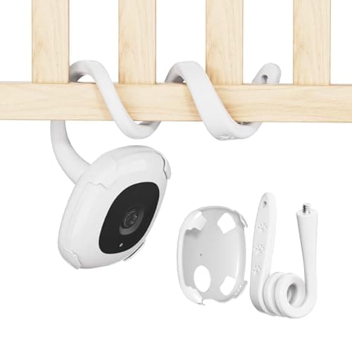 Flexibler Twist-Clip-Halter für Nanit Pro Smart Baby Monitor,Flexible Twist-Monitorhalterung für Nanit Pro Smart Babyphone,kein Bohren Erforderlich