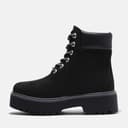 Timberland Stivali Stone Street 6 Inch Waterproof Taglia 40 Codice TB1A5RH5015 Nero Donna - 7