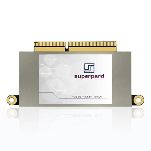 Superpard NVMe SSD 256GB for MacBook Pro Retina 13" A1708 (2016-2017) EMC 2978/3164 Non-Touch Bar Models (MacOS Pre-Installed)