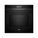 Siemens HM736GAB1 iQ700 - Forno da incasso intelligente con funzione microonde, 60 x 60 cm, made in Germany, 800 W, nero, ecoClean & humidClean autopulente, Air Fry, cookControl, touch screen a colori - 1