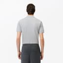 Lacoste Herren Polo-Shirt Kurzarm L1264, Männer Polo-Hemd,3 Knopf,Regular Fit,Grau,5 - 6