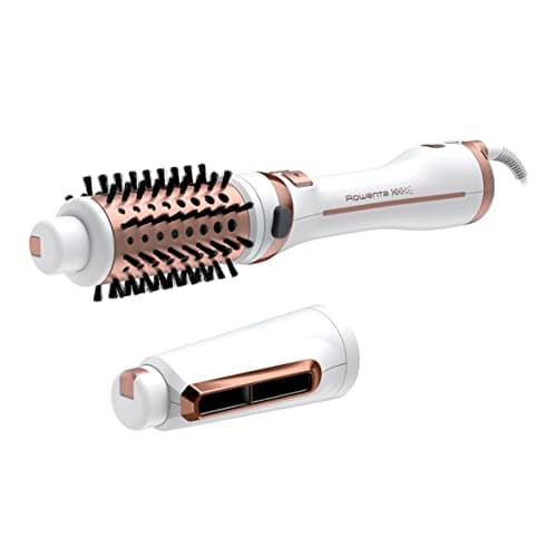 Rowenta Brush Activ', Spazzola ad Aria Calda Rotante, 220 W, Plastica, 3 velocità, Bianco, CF9720F0