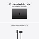 Apple MacBook Pro de 16,2 Pulgadas portátil con Chip M5 Pro: Pantalla Liquid Retina, CPU de 18 núcleos y GPU de 20 núcleos, 24 GB Memoria unificada, 1 TB de SSD, Teclado español; Negro Espacial - 6