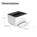 HP Color Laser 150nw 4ZB95A, Impresora Láser Monofunción A4 a Color, impresión a Doble Cara Manual, Wi-Fi, Ethernet, USB 2.0 Alta Velocidad, Compatible Smart App, Panel de Control LED, Blanca - 10