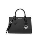 Michael Kors Handtasche für Damen Sheila Satchel Medium Schwarz, Schwarz - 1