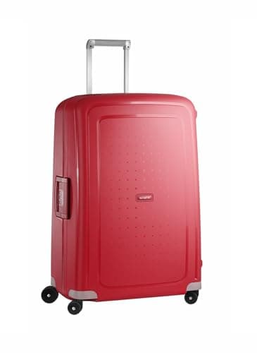 Samsonite S'Cure - Valigia Spinner L, 75 cm, 102 L, rosso (Crimson Red)