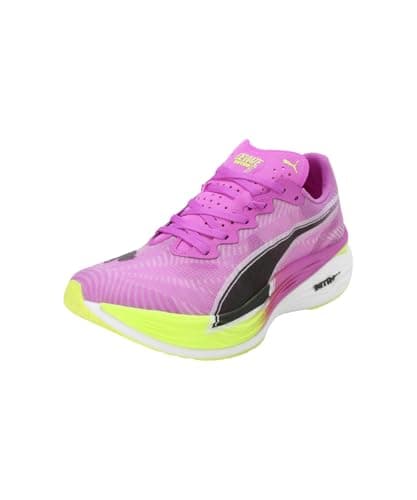Puma Deviate Men's Nitro Elite 3 Street Running Shoes, Pure Magenta Yellow Alert, 7 UK