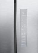Haier Cube 83 Series 3 Freestanding American Fridge Freezer, 4 Doors, Total No Frost, E Class, Touch Display, Air Surround Technology, 467L Total Capacity, Gentle Silver, 83x65x182 cm - HCR3818ENMG - 5