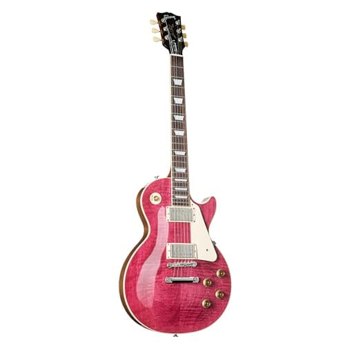 Les Paul Standard 50s Figured Top Translucent Fuchsia - Chitarra elettrica Single Cut