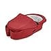 Stokke Navicella Xplory X, Ruby Red - Navicella rimovibile per il passeggino Xplory X - Morbido interno, materasso traspirante e due comode tasche - 1