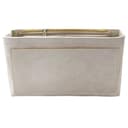 banbeln Organizador de bolso, organizador de bolsas de gamuza, material de gamuza, bolsa suave y no daña (Beige, Medium) - 1