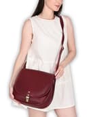 URBAN LEATHER Bolso Bandolera Para Mujer, De Piel Auténtica, Estilo Bohemio, Hippie, Hecho A Mano, Vintage, Para Viajes, Cruzado, Para Mujer, Marrón, Mediano - 8