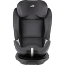 BRITAX RÖMER Kindersitz Britax Römer RIDER, für Kinder von 40-125 cm (i-Size) mit ISOFIX und Stützbein, Geburt - 7 Jahre, Midnight Grey - 7