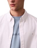 Calvin Klein Uomo Camicia Solid Oxford Classic Shirt Camicia Casual, Bianco (Brilliant White), M - 2