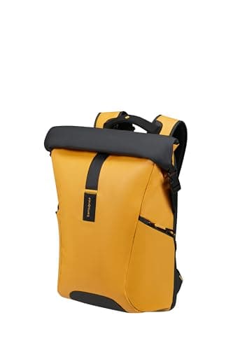Samsonite Paradiver Light - Expandable Rolltop Laptop Backpack 17.3", 49 cm, 25/35 L, Yellow