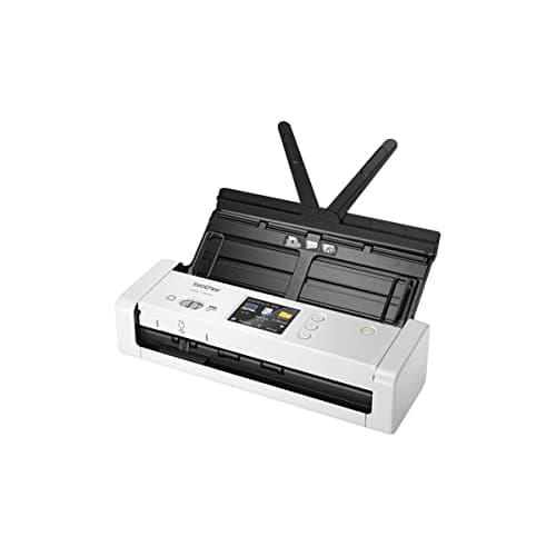 Brother ADS-1700W Compact and Smart Document Scanner | Document Feeder | Automatic Scanning | Wi-Fi/Wi-Fi Direct
