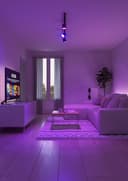 Nanoleaf Matter Essentials 3 Lampadine LED GU10 RGBW Smart e Dimmerabile - Luci Led 16M Colori, Matter over Thread, Bluetooth - 5