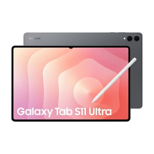 Samsung Galaxy Tab S11 Ultra, AI Tablet, Wi-Fi, Light Design, Multi-Modal AI Tools, DeX Connect, 256GB Storage, 12GB Memory, Long Battery Life, Grey, 3 Year Extended Warranty (UK Version)