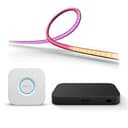 Philips Hue Pack de 75 pulgadas de inicio de entretenimiento para TV - 1 caja de sincronización HDMI (cable HDMI incluido) - 1 Philips Hue Play Gradient Lightstrip de 75 pulgadas - 1