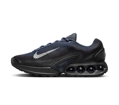 NIKE Air Max DN Men's Trainers, Thunder Blue Metallic Silver, 42.5 UK