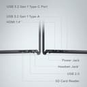 Dell Inspiron 16 7640 2-in-1 Laptop (16 Zoll FHD+ Touchscreen, Intel Ultra 7 155H (> i7-13700H), 16GB 6400MHz RAM, 2TB SSD), AI-PC für Creator, Designer, 15h lange Akkulaufzeit, Fingerabdruck, Win 11 - 6