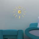 Orologio muto da parete - di 1-2 cm da parete fai-da-te senza cornice, diameter 60 cm Adesivo moderno Orologio da paretee a specchio 3D decor sticker kit orologiio fai da te per la casa Soggiorno - 4