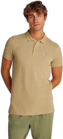 Tommy Jeans Tjm Slim Placket Polo Ext Dm0Dm20676, Polo a Maniche Corte, Uomo, Beige (Relic Tan), M - 1