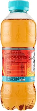 24x San benedetto the deteinato pesca PET 500ml der entkoffeinierte Pfirsich alkoholfreies Getränk erfrischendes Getränk - 4