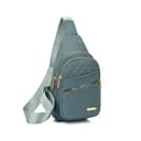 Fryloo Borse Borsa da Donna A Tracolla Trapuntata Leggera, Comoda sul Petto E Spalla per Donna, Casual Tutti I Giorni Viaggi Gite-Verde - 1