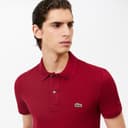 Lacoste Ph4012, Polo Uomo, Rosso (Bordeaux), L - 3