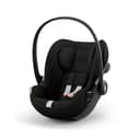 CYBEX Gold Babyschale Cloud G i-Size Comfort, Inkl. Neugeboreneneinlage, Ab Geburt bis ca. 24 Monate, Für Kinder ab 40 cm bis 87 cm, Max. 13 kg, Magic Black - 1