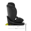 Kinderkraft I-360 2 PRO Seggiolino auto 0-36 kg, I-SIZE 40-150 cm, Seggiolino 360 girevole, con Isofix Base, Reclinabile Posizione sdraiata, Poggiatesta regolabile, Gruppo 0 1 2 3, Nero - 13
