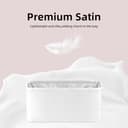 DGAZ Organizador Bolsos de Seda, Organizador Bolsa Interior Ligera para Gucci Marmont 16/22/26/31, Inserto de Bolsa para Bolso (Mushroom, Marmont 16) - 7